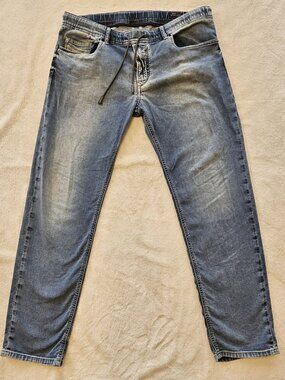 Diesel Waykee Mens Jogg Jeans/Sweats W38" L31" Cotton Blend UEC